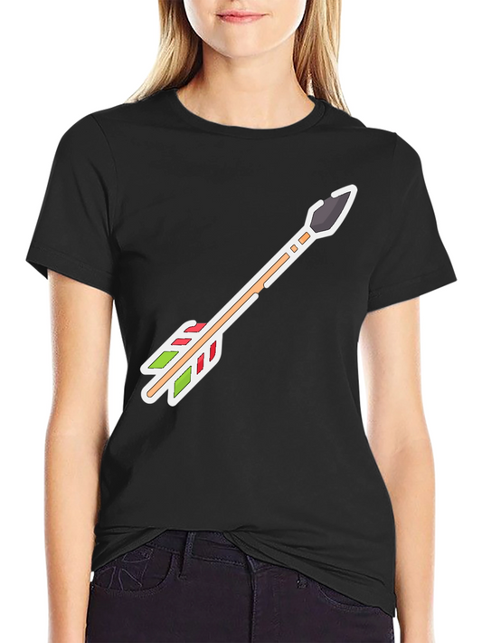 Arrow Graphic Tee - Casual Style Unique Design