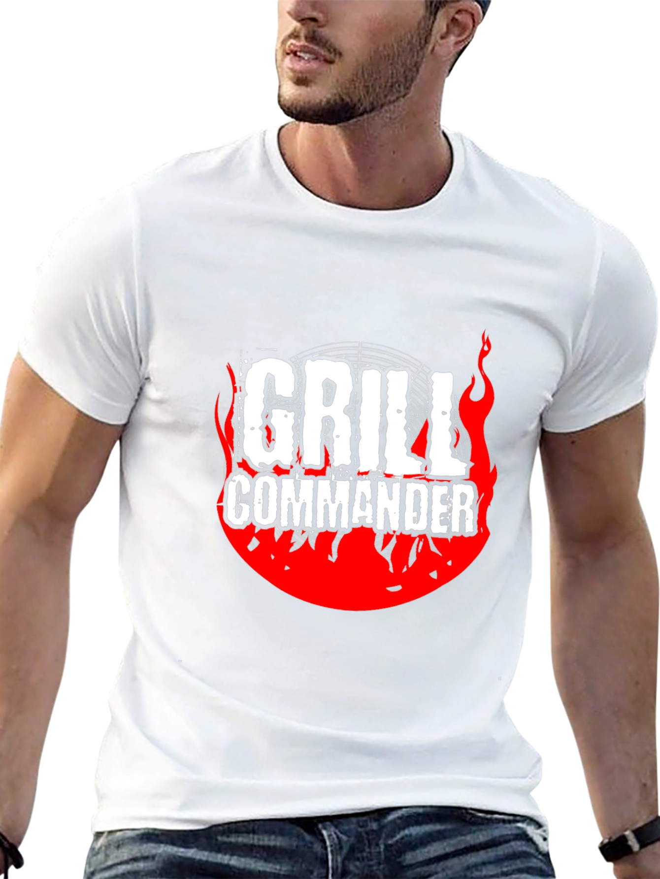 Grill Commander T-Shirt - BBQ Master