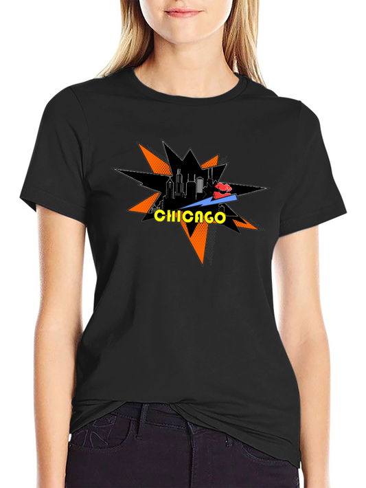Chicago Skyline Graphic T-Shirt