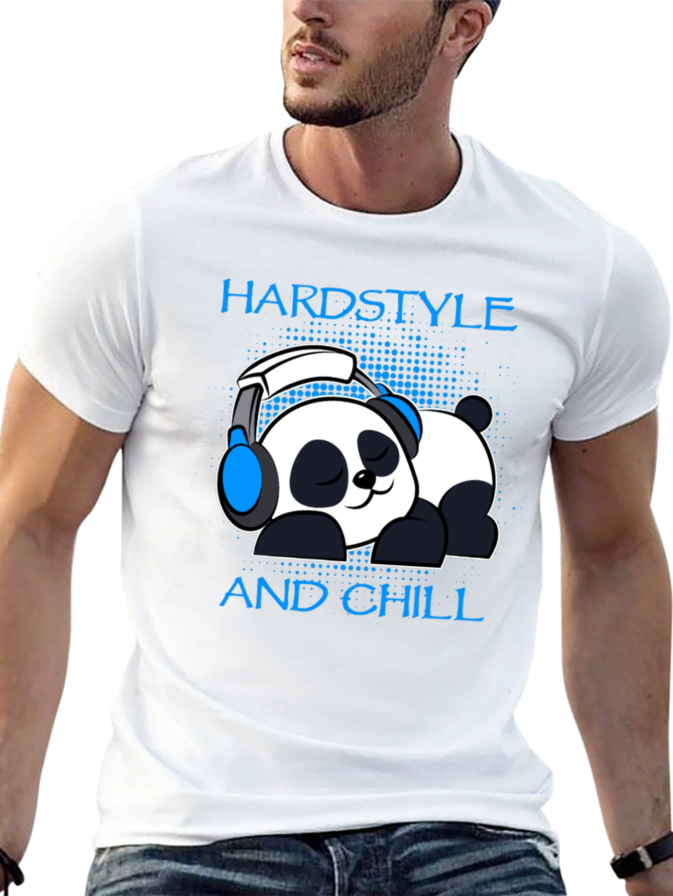 Hardstyle and Chill Panda Graphic Tee
