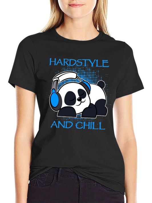 Hardstyle and Chill Panda Graphic Tee