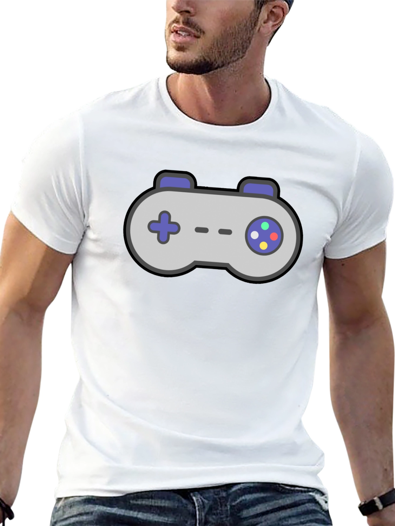 Retro Gamer T-Shirt - Classic Controller Design