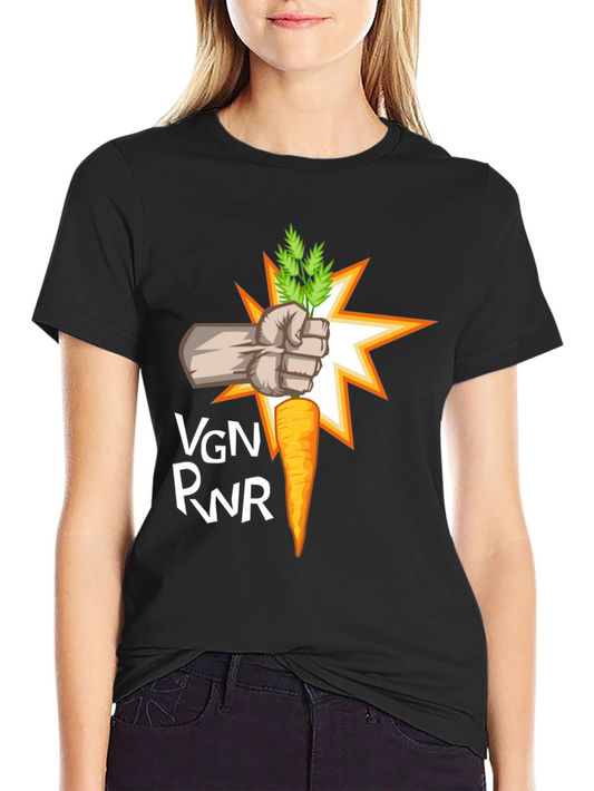 VGN PWR Carrot Graphic Tee