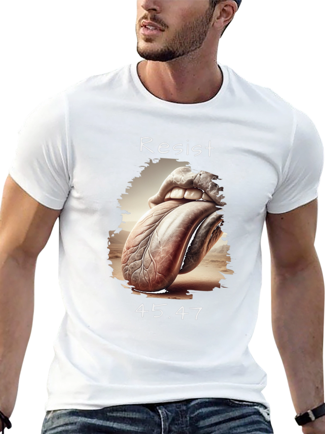 Resist 45.47 Graphic Tee