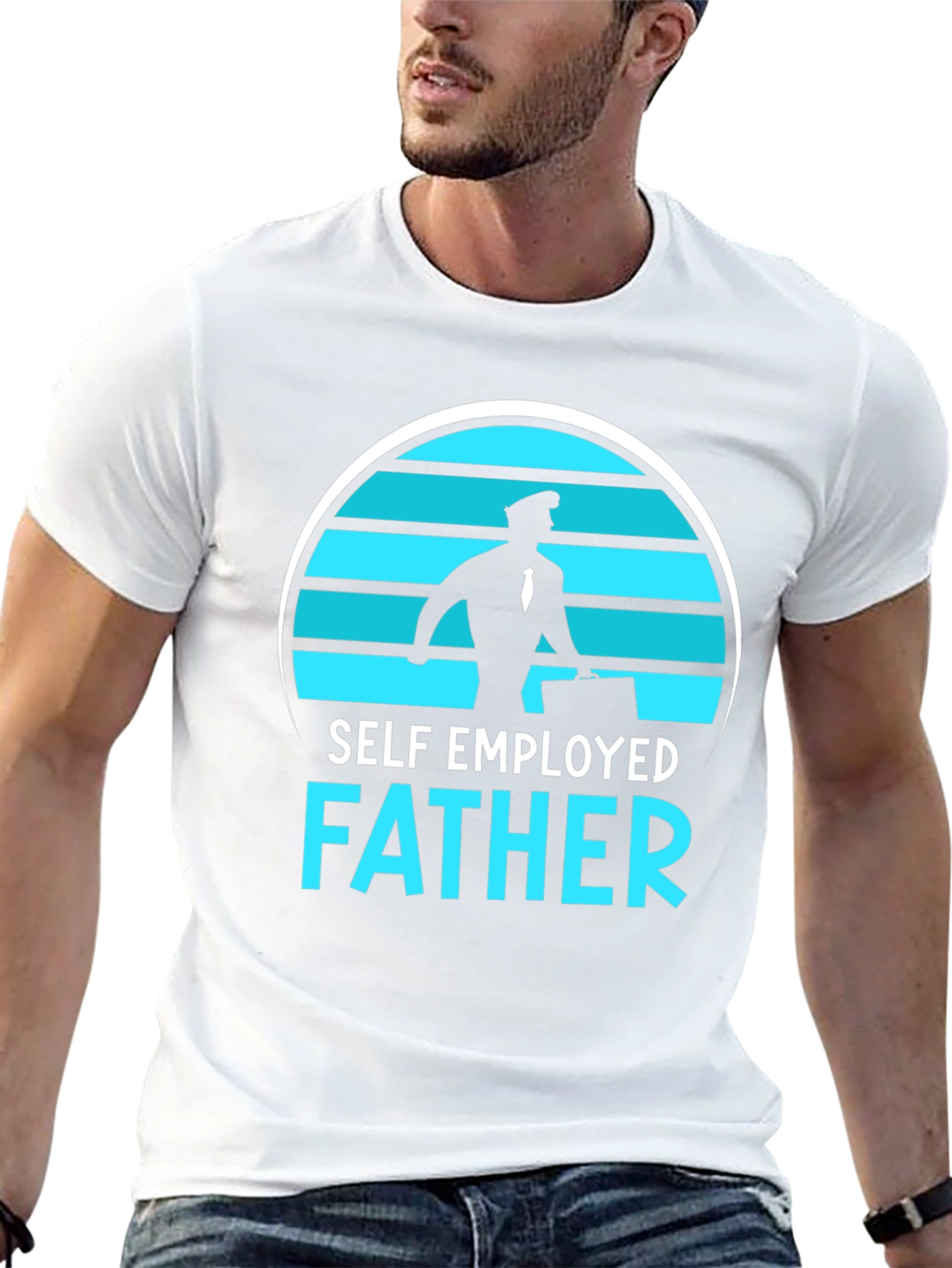 Self Employed Father Graphic T-Shirt