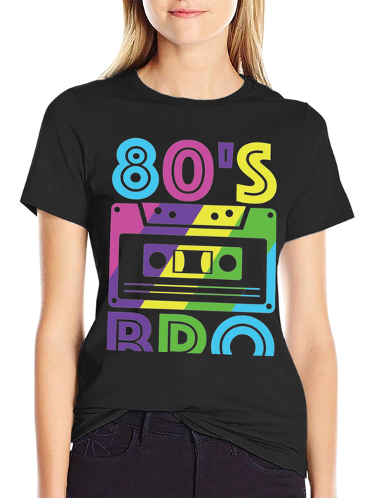 Retro 80s Cassette Tape Graphic Tee