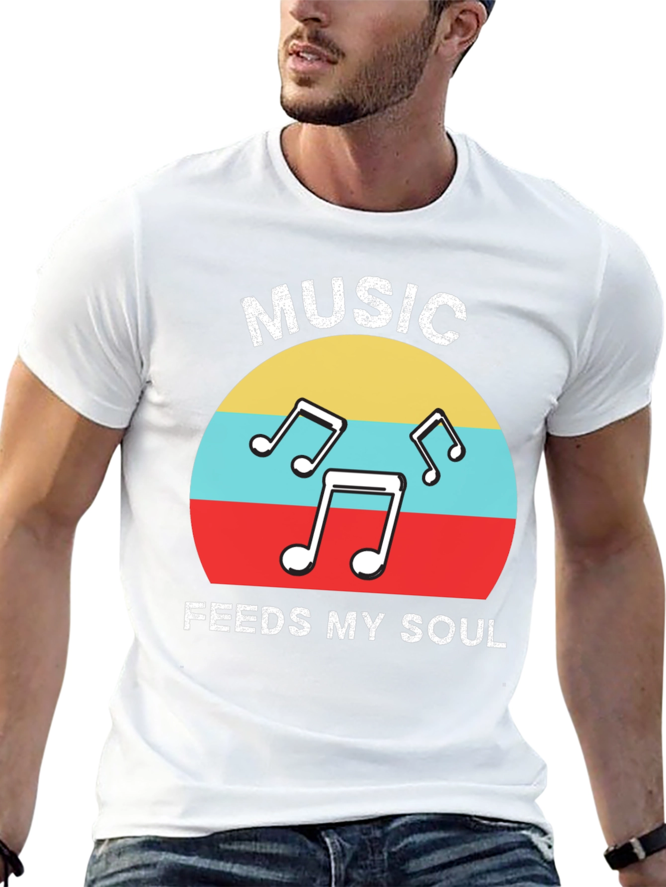 Music Feeds My Soul Graphic Tee