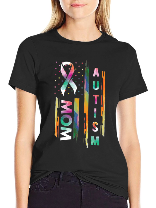 Autism Awareness Mom T-Shirt