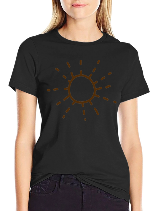 Sun Graphic Tee - Casual Comfort