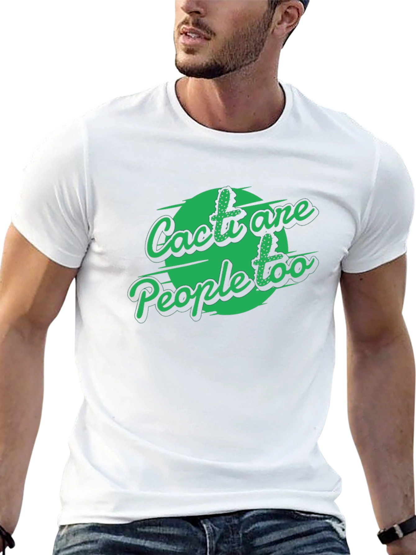 Cacti Are People Too Graphic Tee