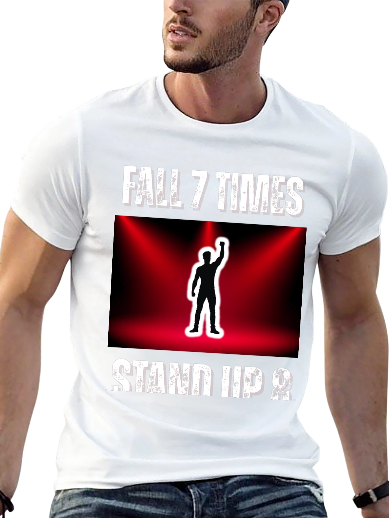 Fall 7 Times Stand Up 8 T-Shirt