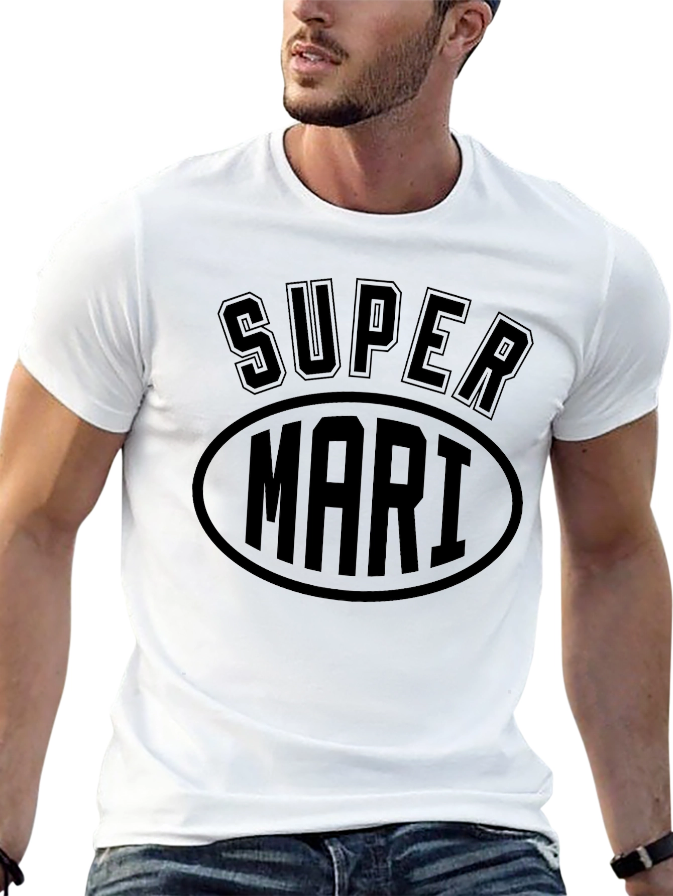 Super Mari Graphic Tee - Black