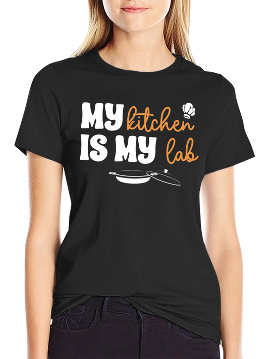 My Kitchen Is My Lab T-Shirt Cooking Tee