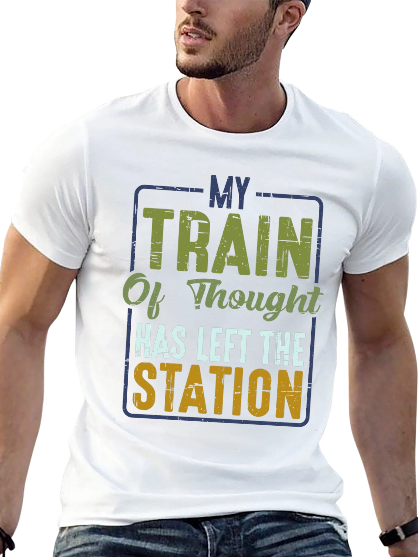 My Train of Thought T-Shirt - Funny Graphic Tee