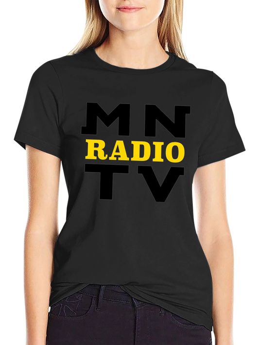 MNT Radio TV Graphic Tee - Black