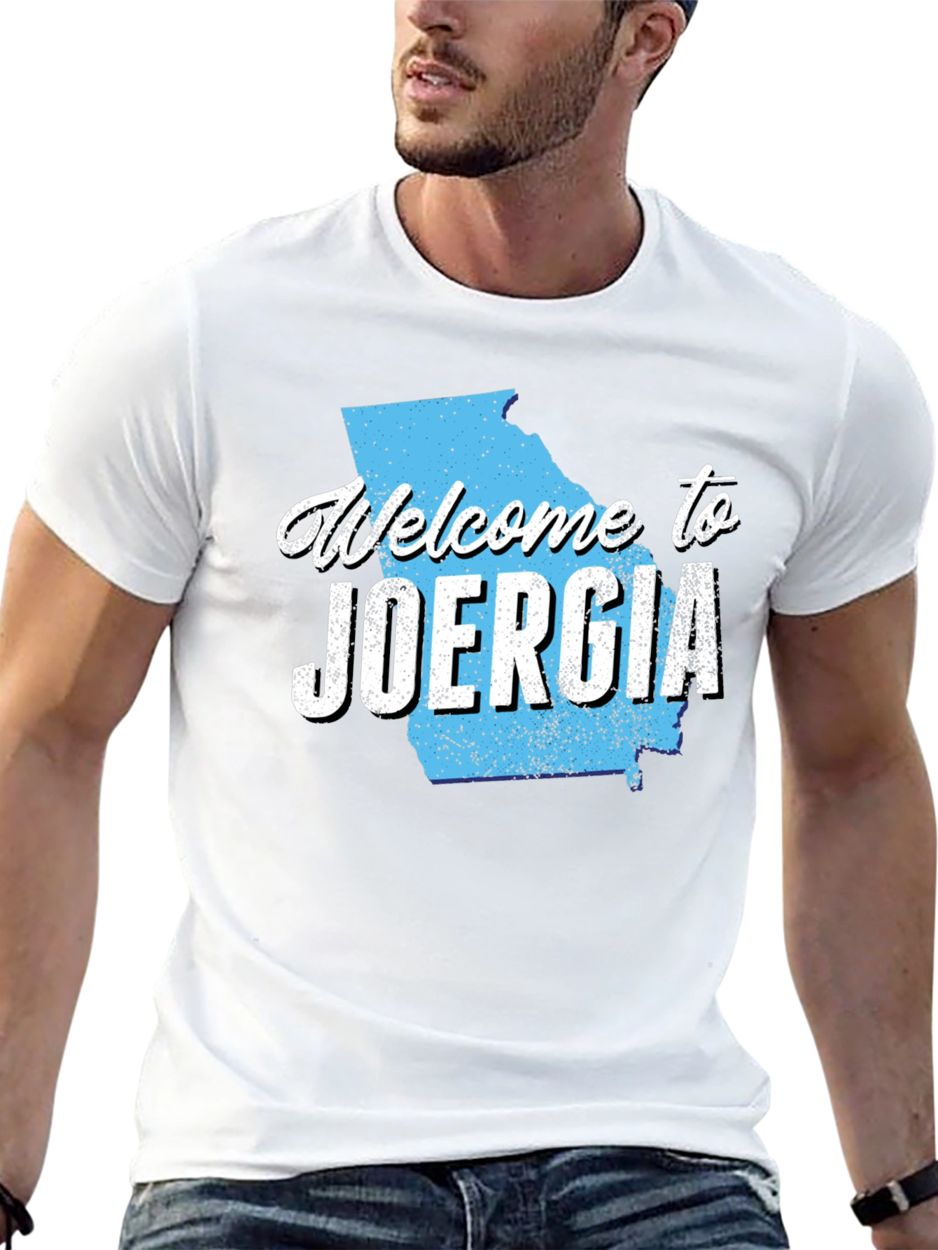 Welcome to Joergia T-Shirt State Pride Funny Tee