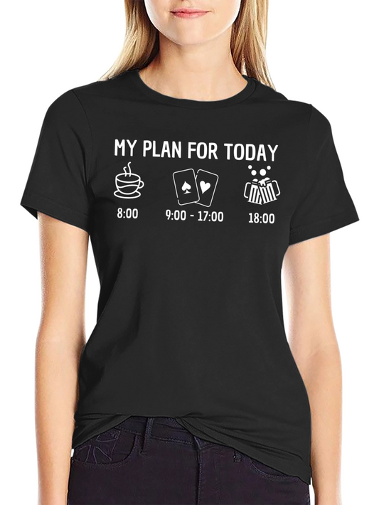 Poker Players Daily Plan T-Shirt