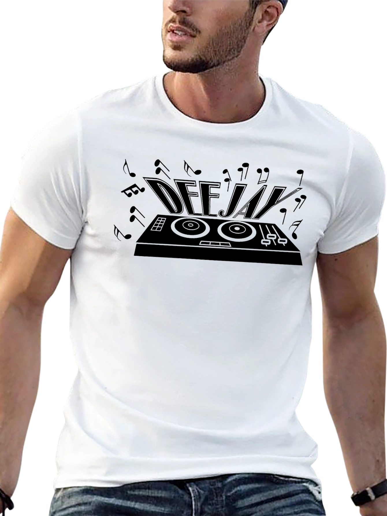 DJ Graphic Tee - Black Music Lover T-Shirt
