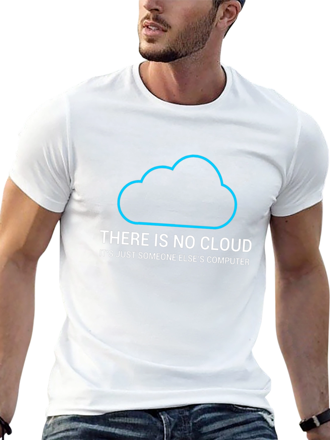 Funny IT Cloud T-Shirt - There is No Cloud