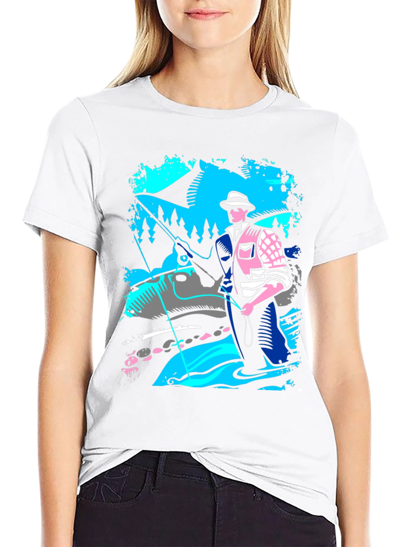 Fishing T-Shirt: Fisherman Graphic Tee