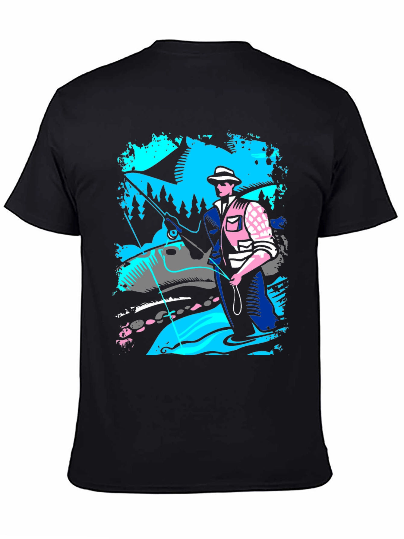 Fishing T-Shirt: Fisherman Graphic Tee
