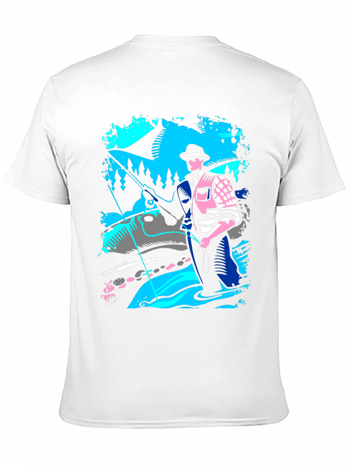 Fishing T-Shirt: Fisherman Graphic Tee
