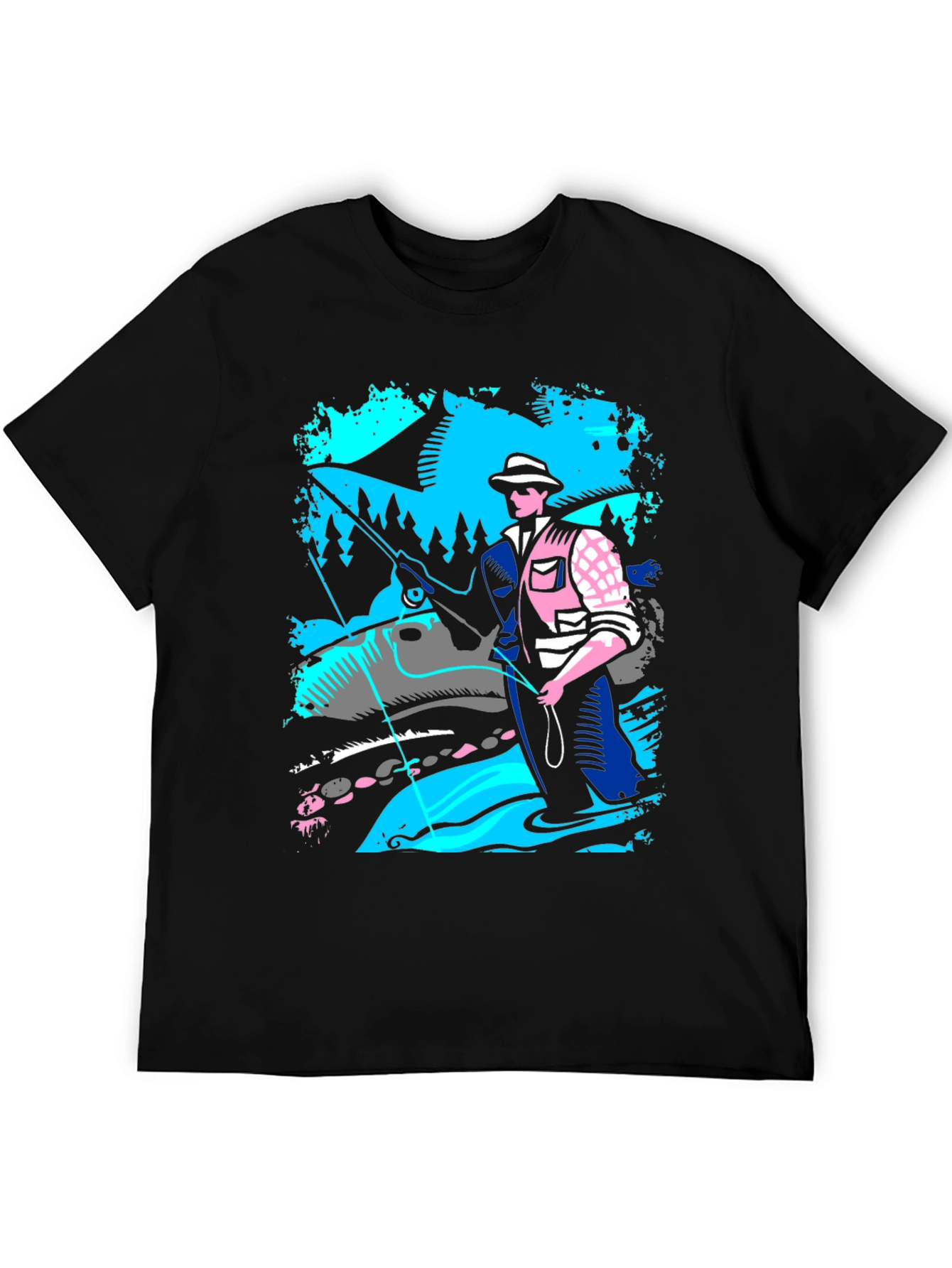 Fishing T-Shirt: Fisherman Graphic Tee