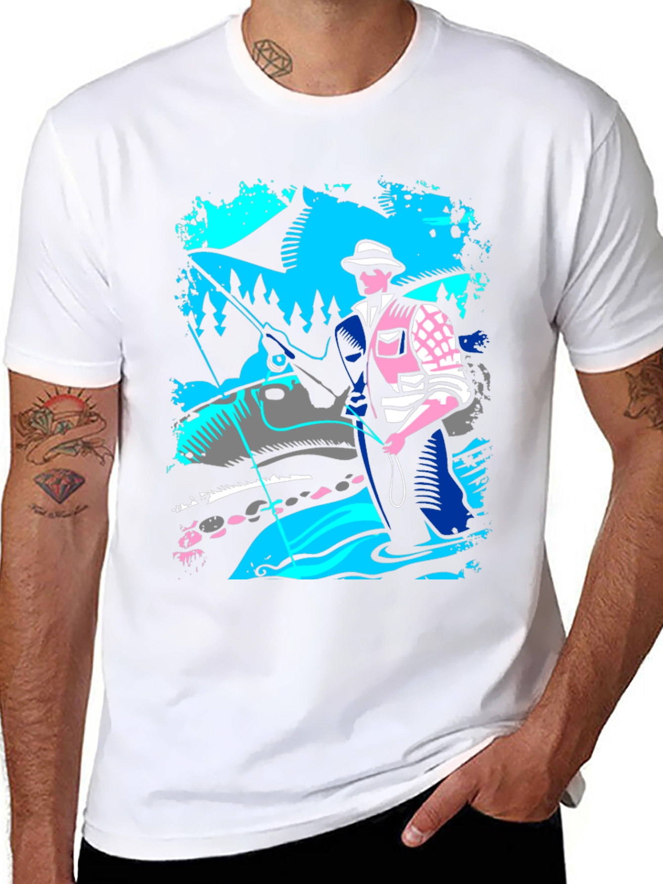 Fishing T-Shirt: Fisherman Graphic Tee