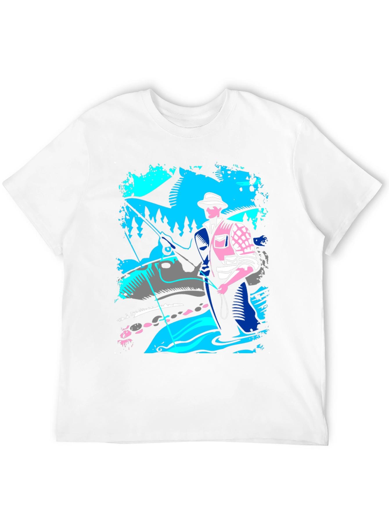 Fishing T-Shirt: Fisherman Graphic Tee