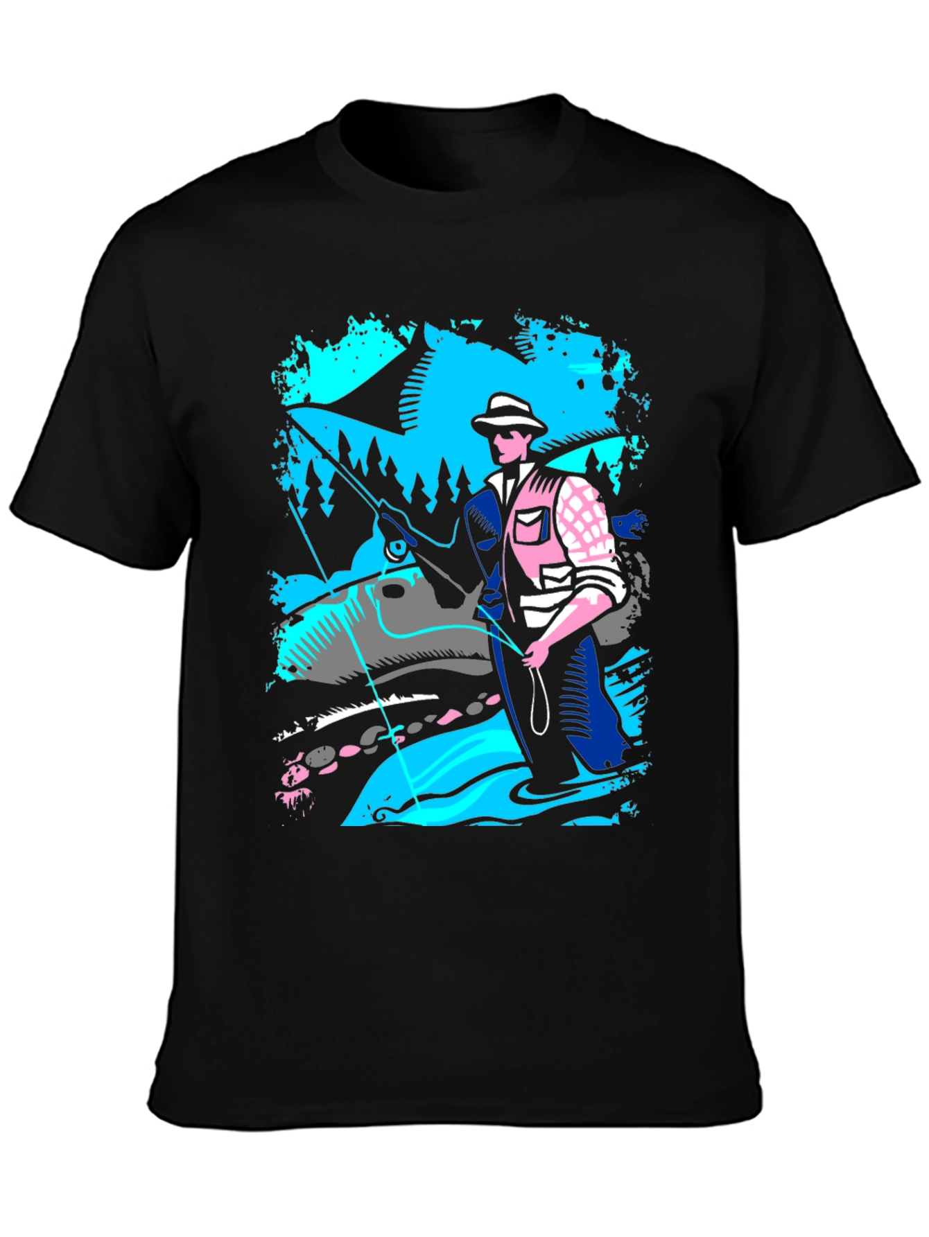 Fishing T-Shirt: Fisherman Graphic Tee