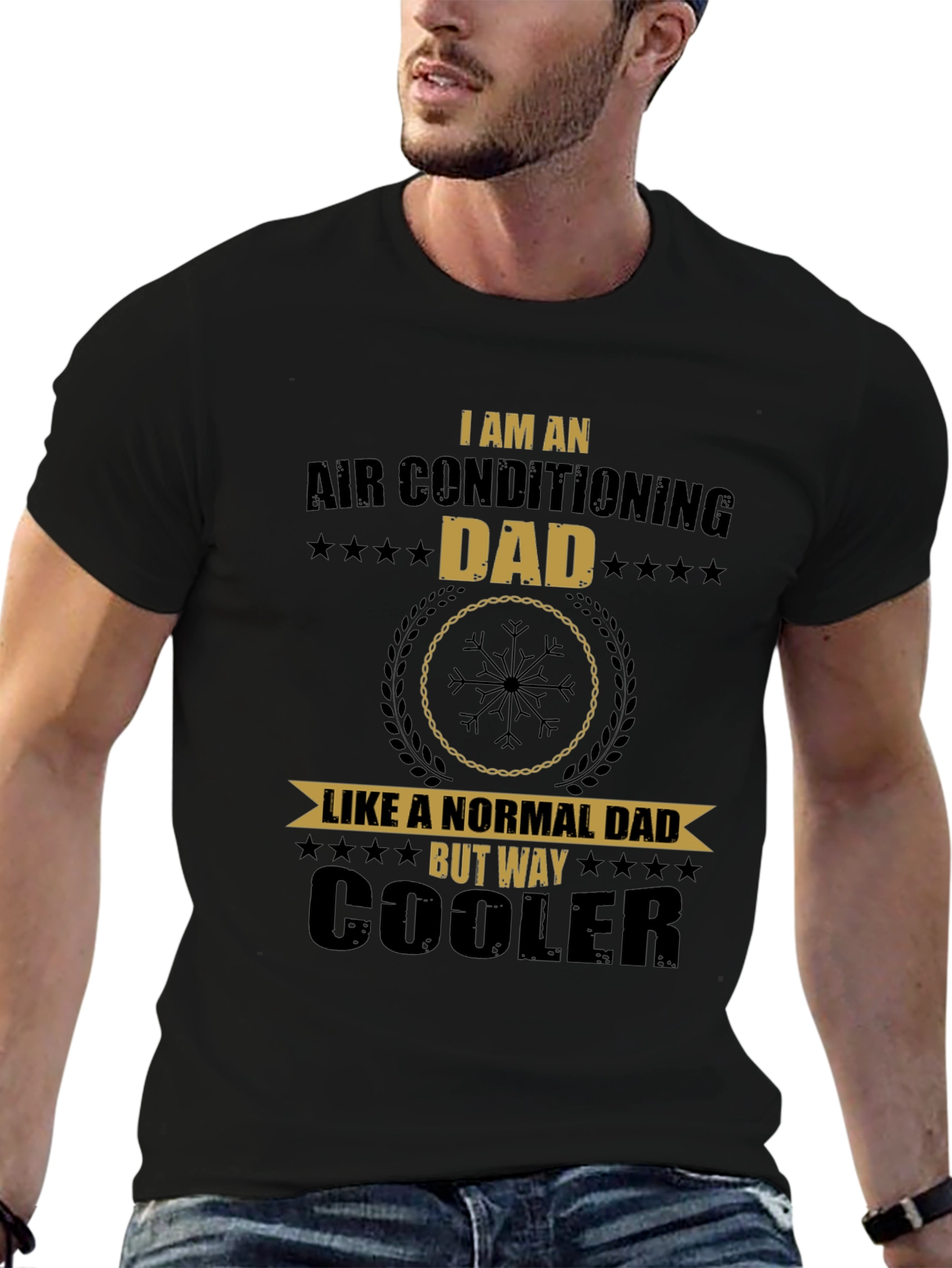 Air Conditioning Dad T-Shirt - Funny Fathers Day Gift