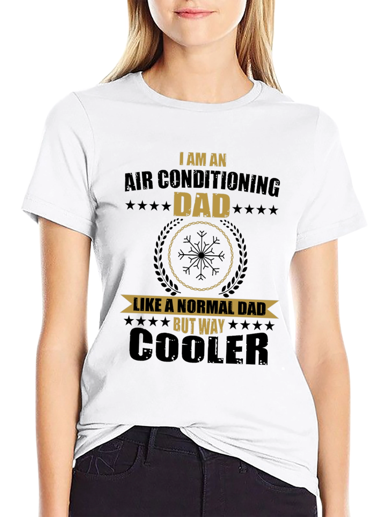 Air Conditioning Dad T-Shirt - Funny Fathers Day Gift