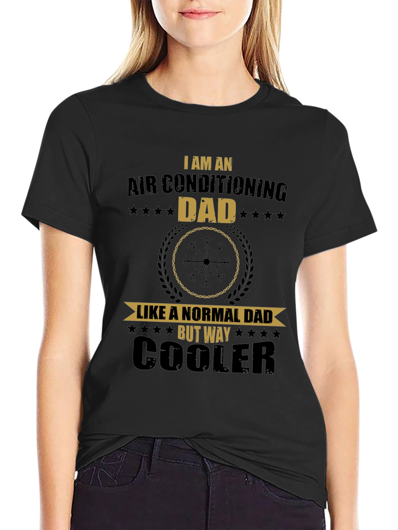 Air Conditioning Dad T-Shirt - Funny Fathers Day Gift