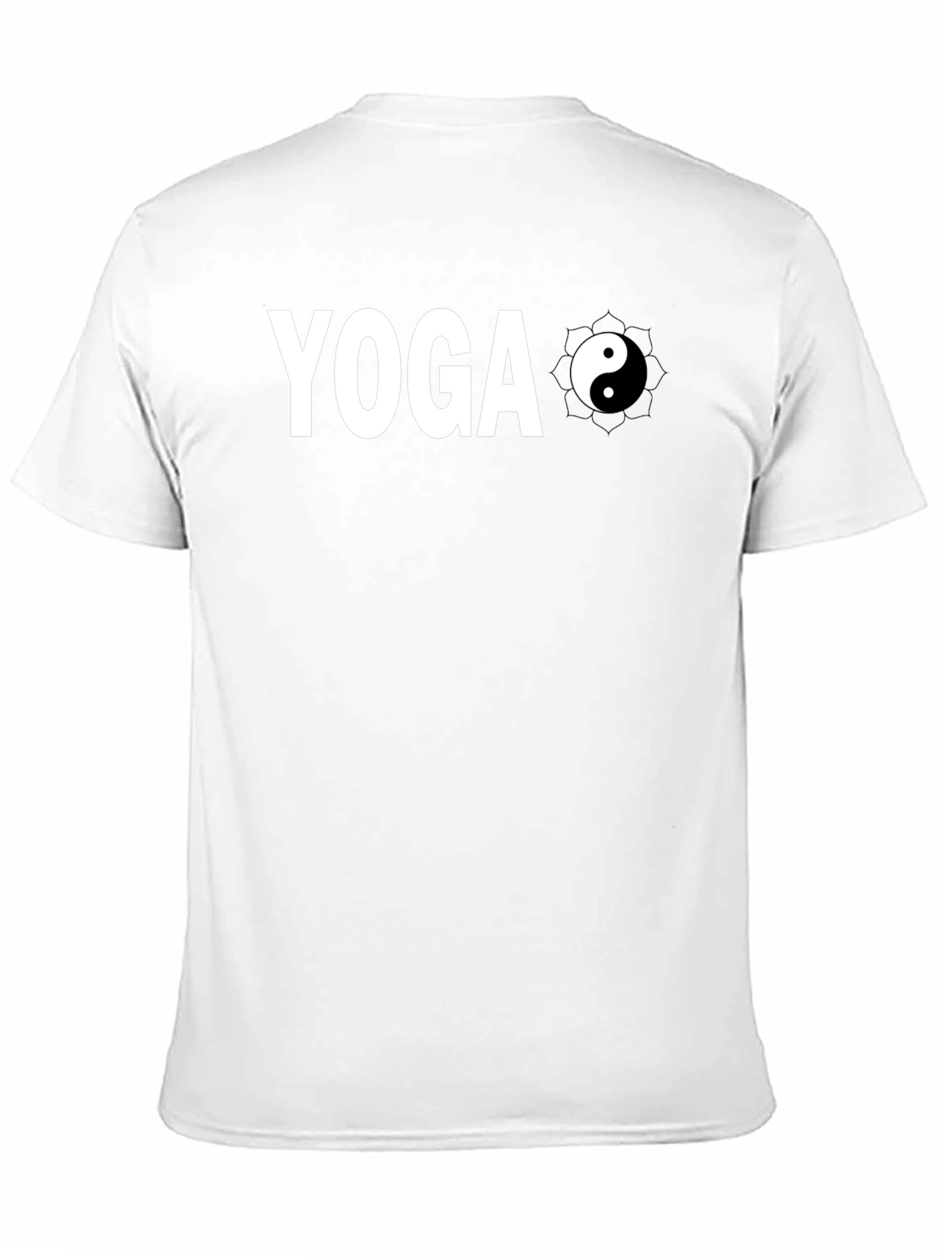 Yoga Yin Yang Graphic T-Shirt