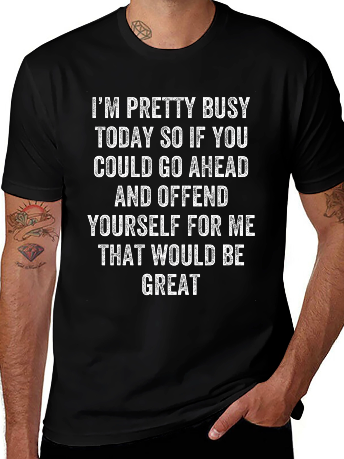 Busy Today Offend Yourself T-Shirt