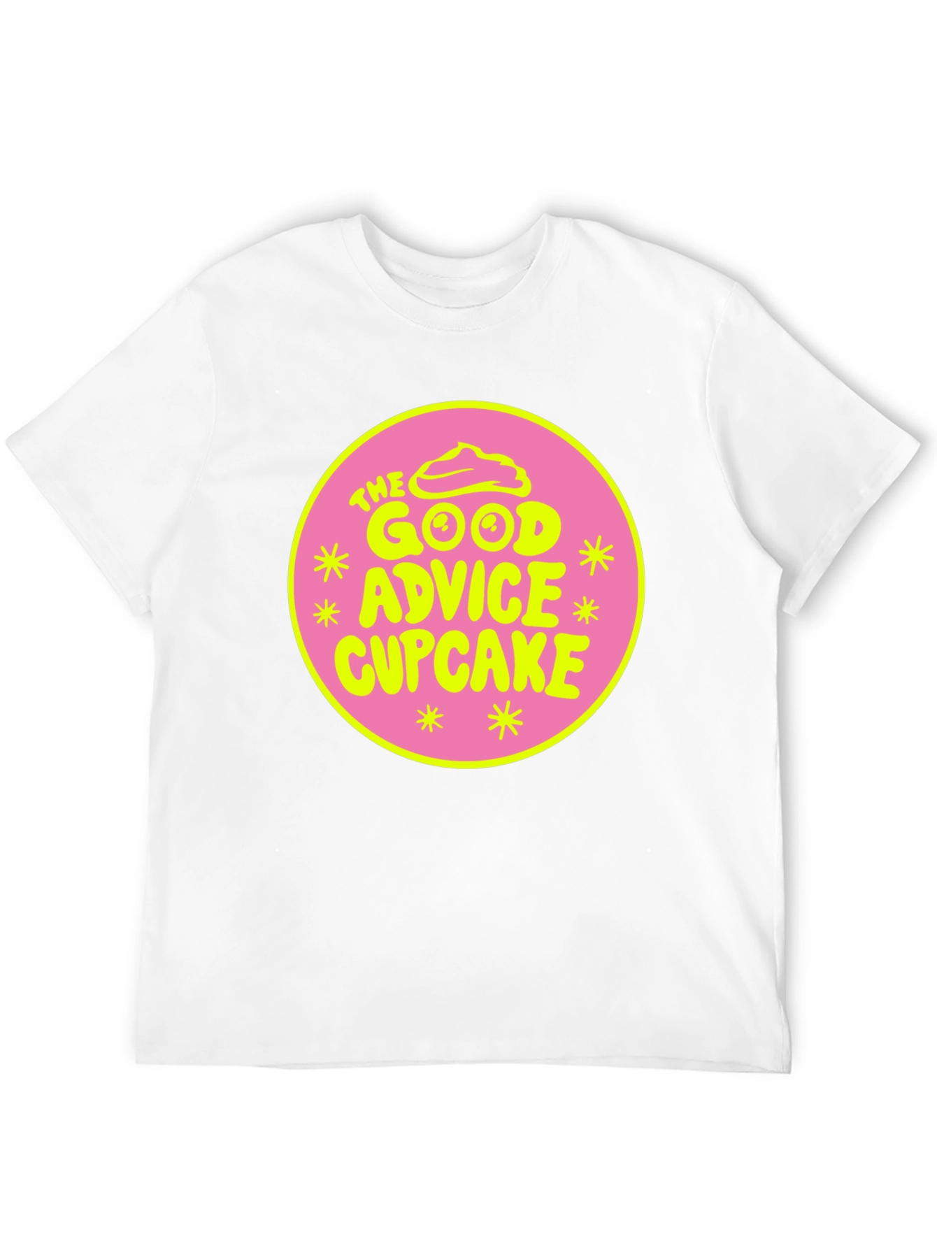 The Good Advice Cupcake Graphic Tee - Black