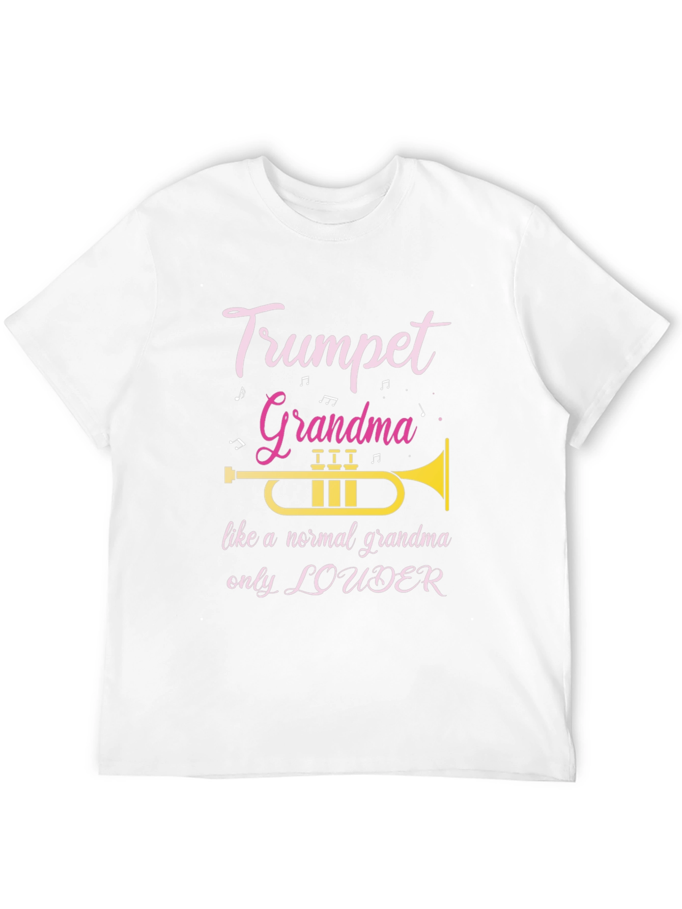Trumpet Grandma Graphic T-Shirt
