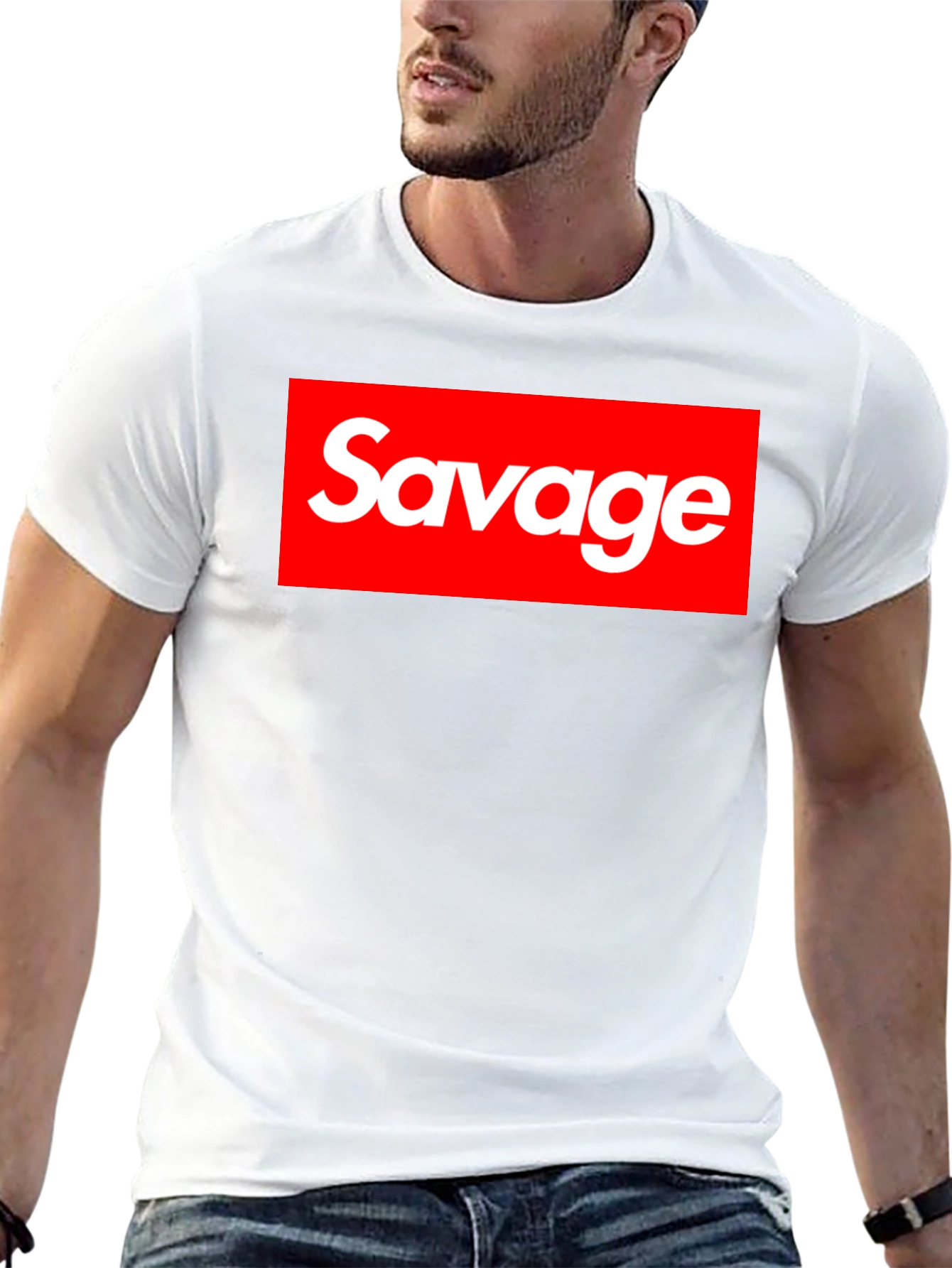 Savage Graphic T-Shirt - Streetwear Style