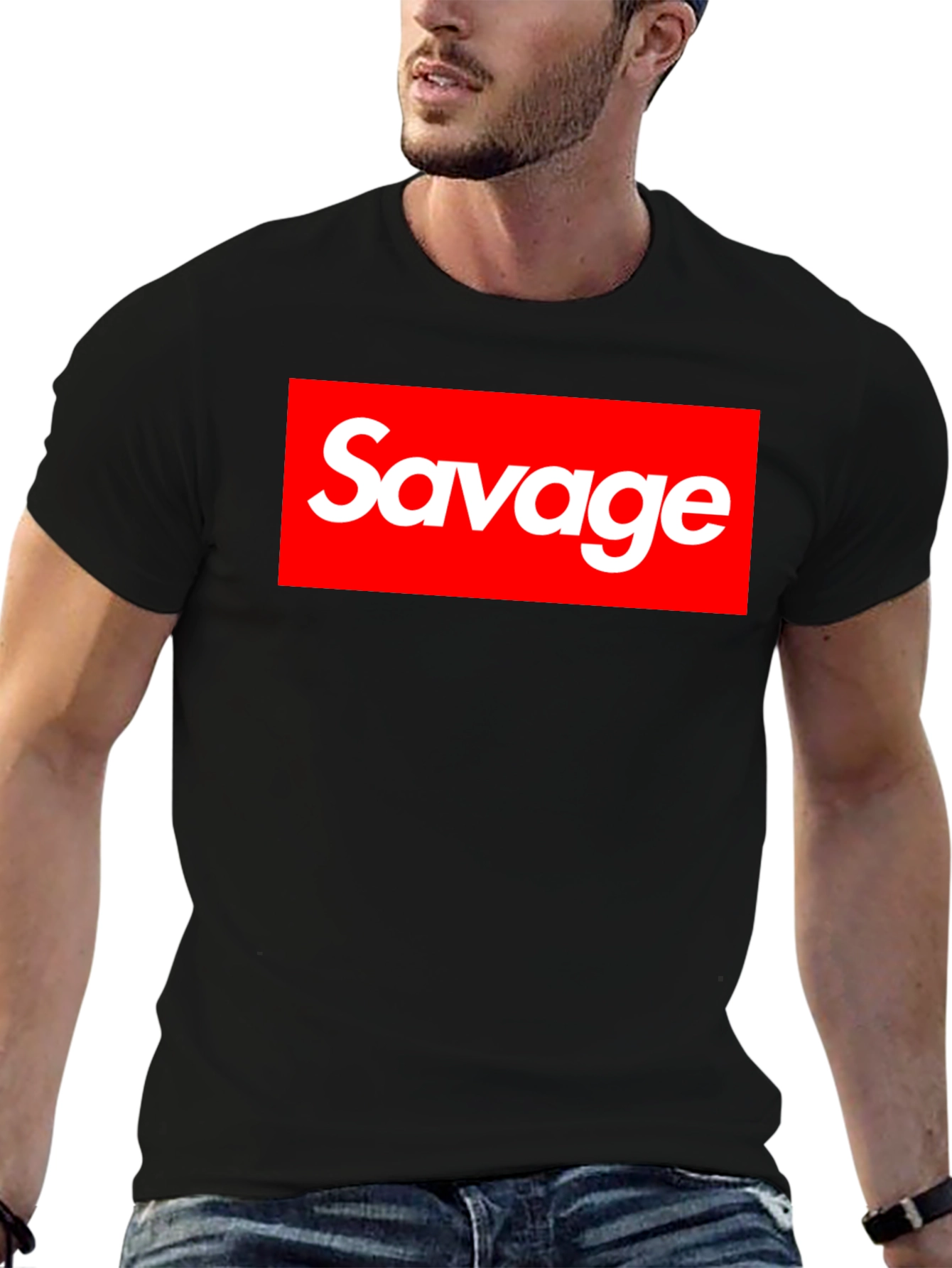 Savage Graphic T-Shirt - Streetwear Style