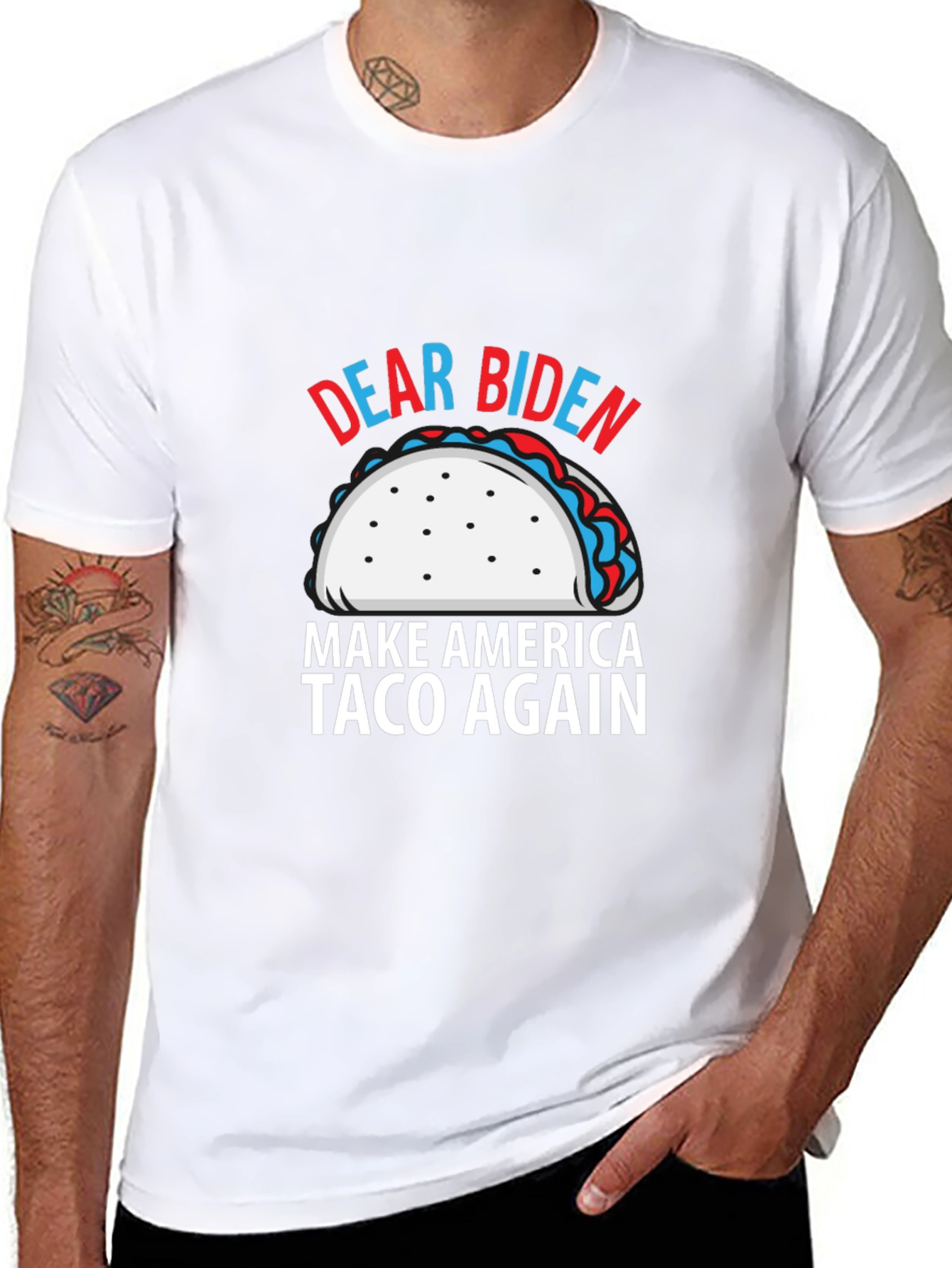 Dear Biden Make America Taco Again T-Shirt