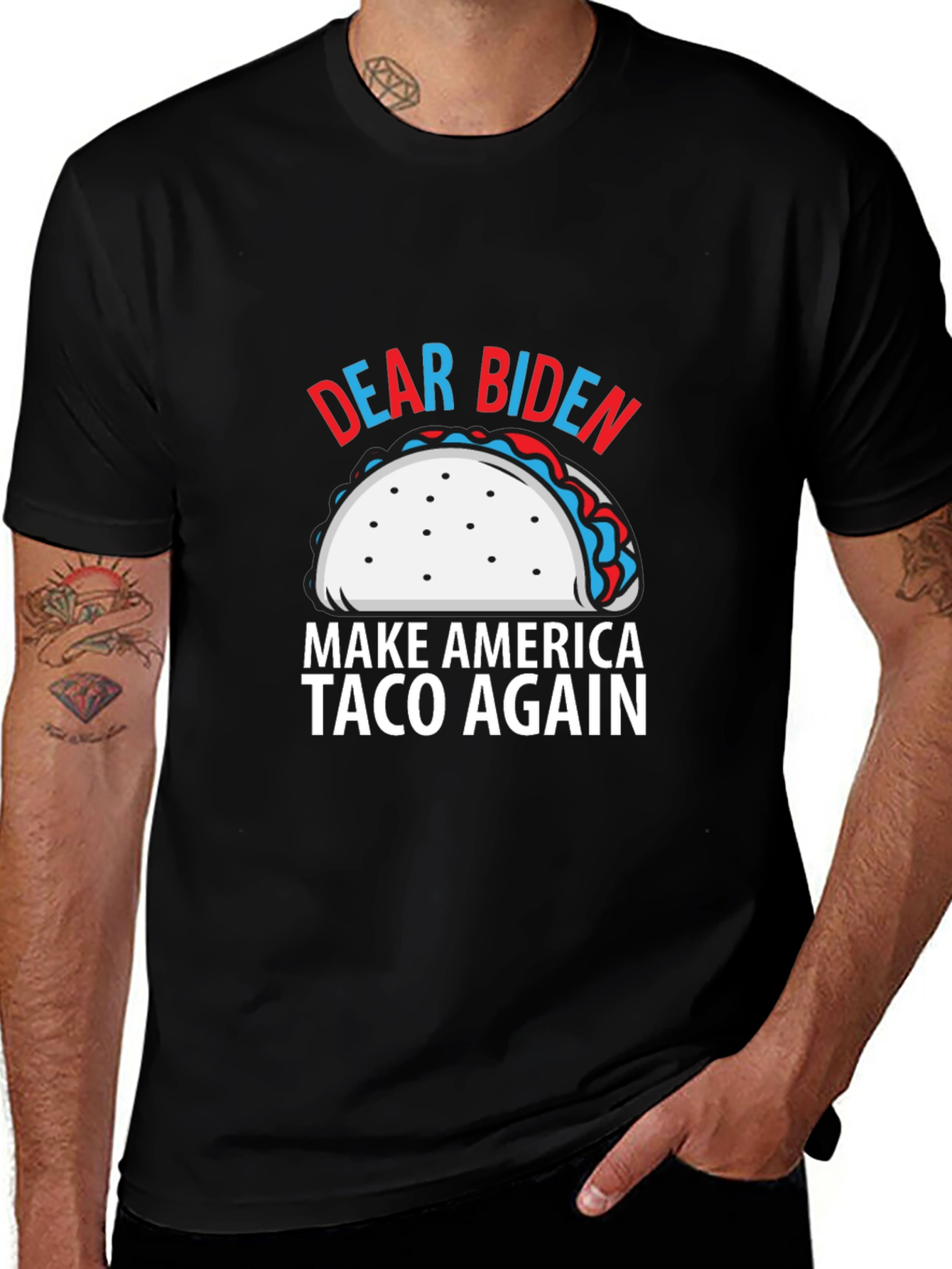Dear Biden Make America Taco Again T-Shirt