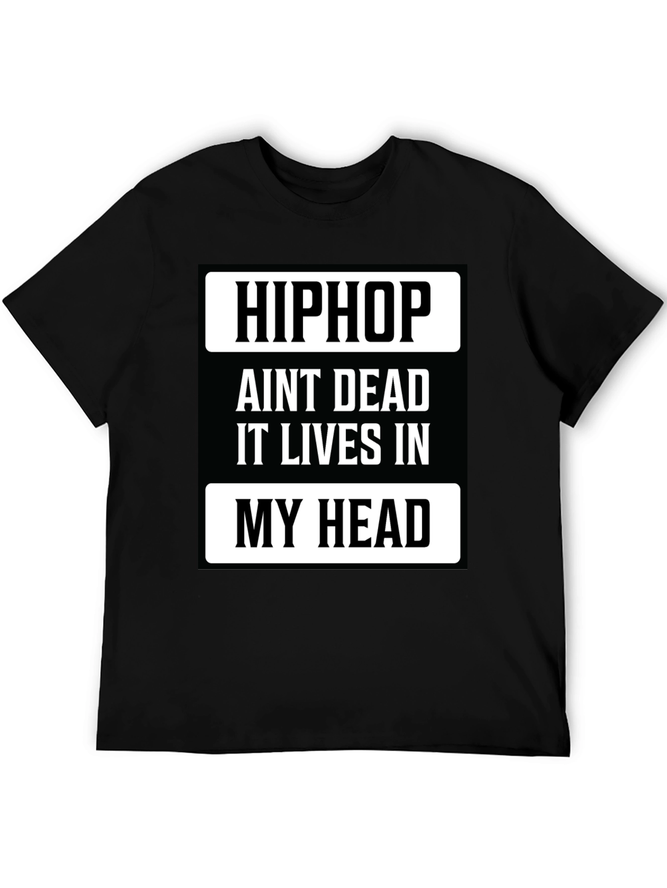 Hip Hop Lives T-Shirt - Black Tee