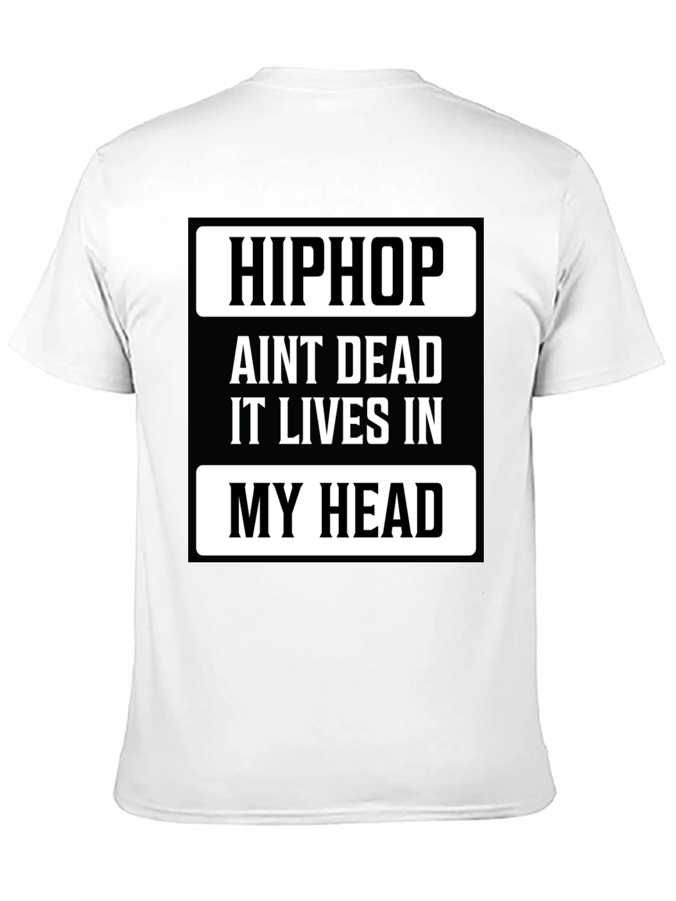 Hip Hop Lives T-Shirt - Black Tee