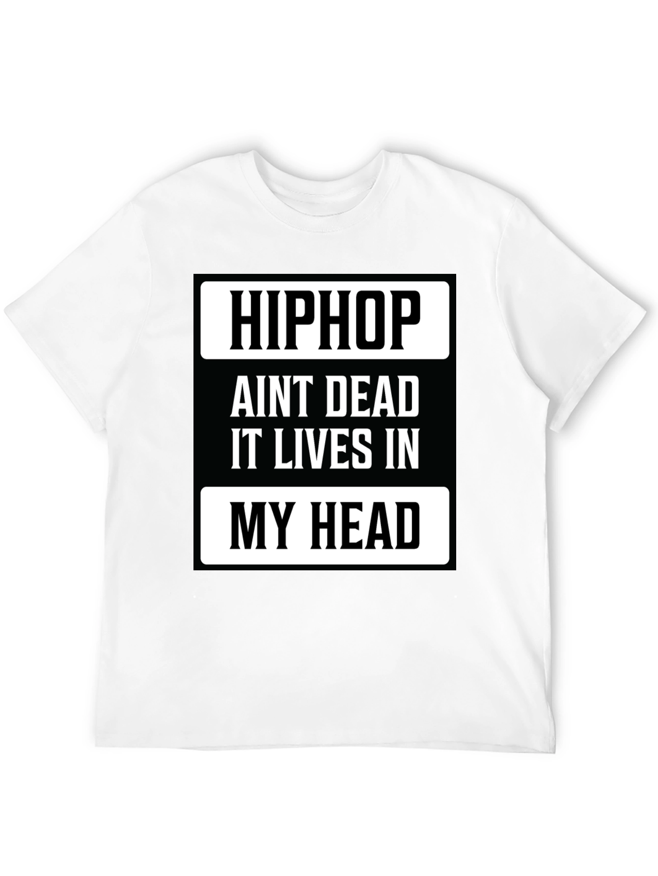 Hip Hop Lives T-Shirt - Black Tee