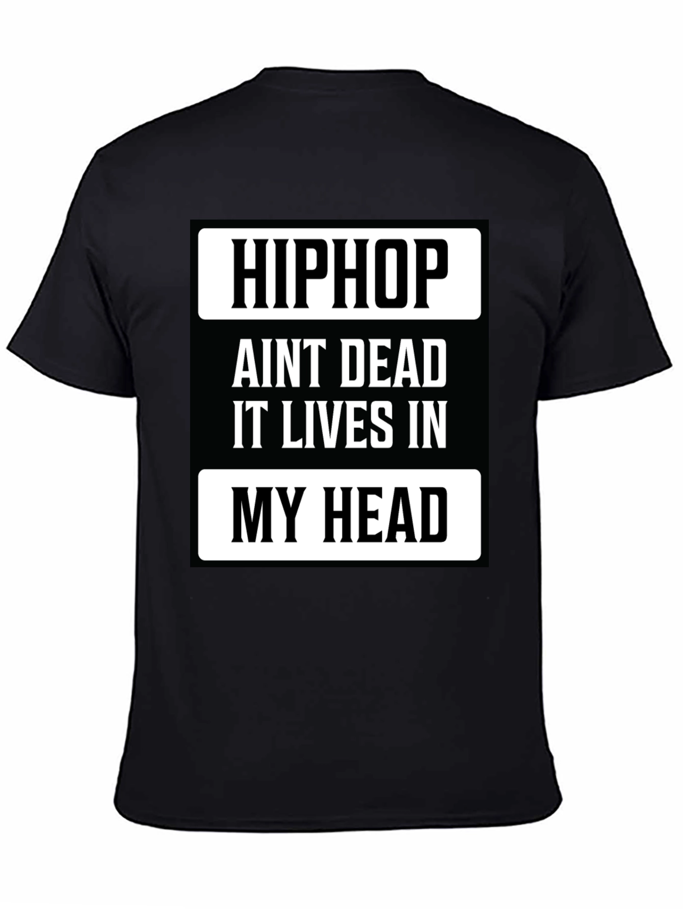 Hip Hop Lives T-Shirt - Black Tee