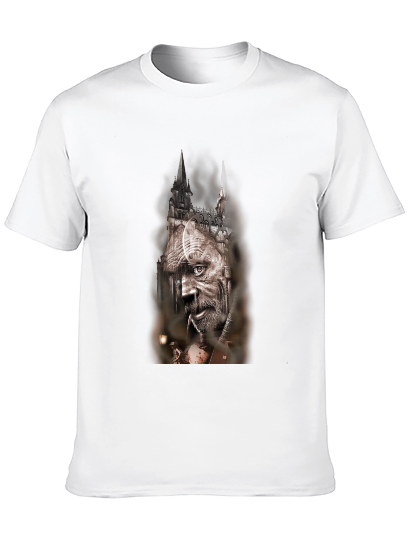 Mystical Man T-Shirt - Gothic Fantasy Tee