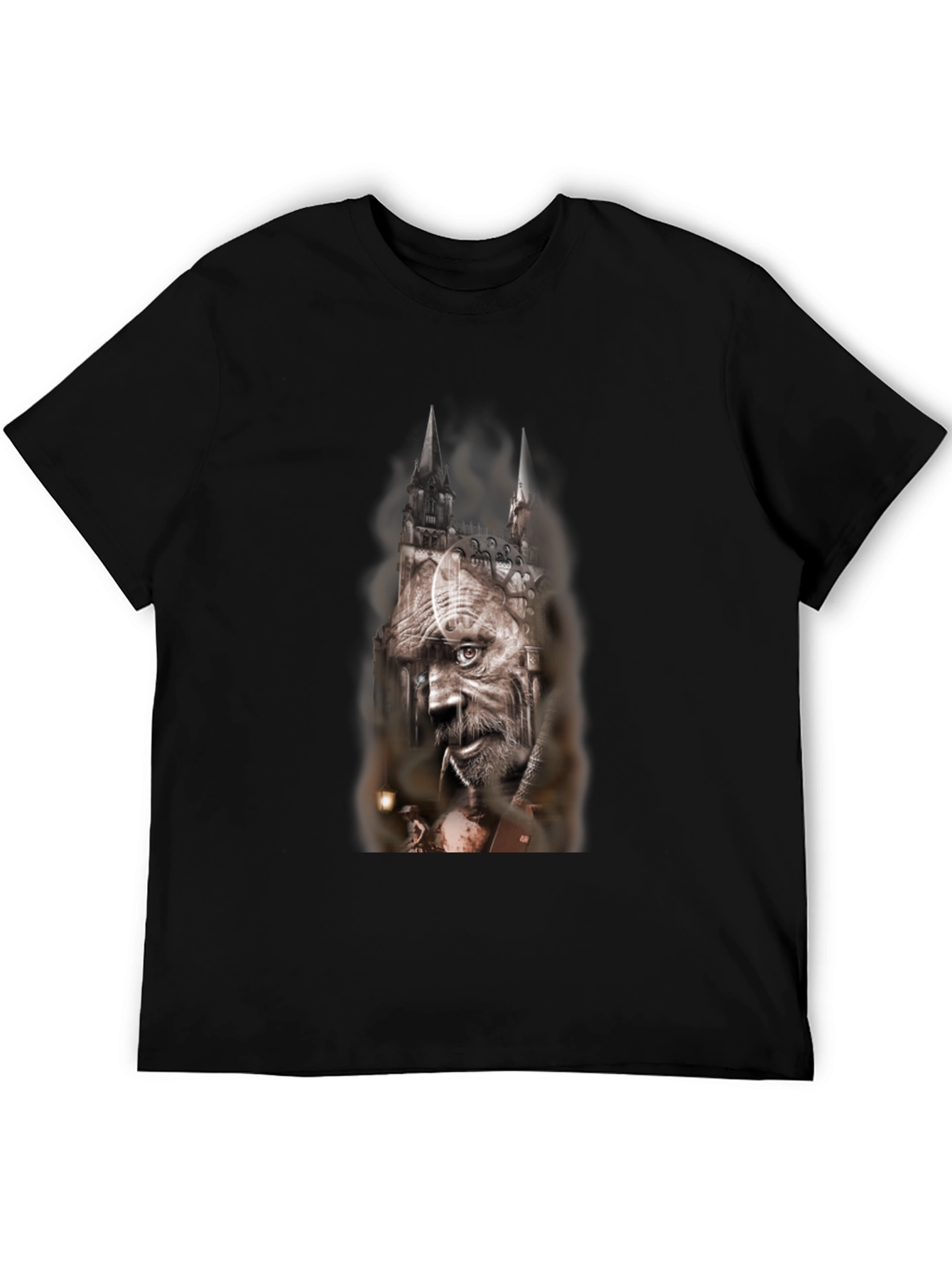 Mystical Man T-Shirt - Gothic Fantasy Tee