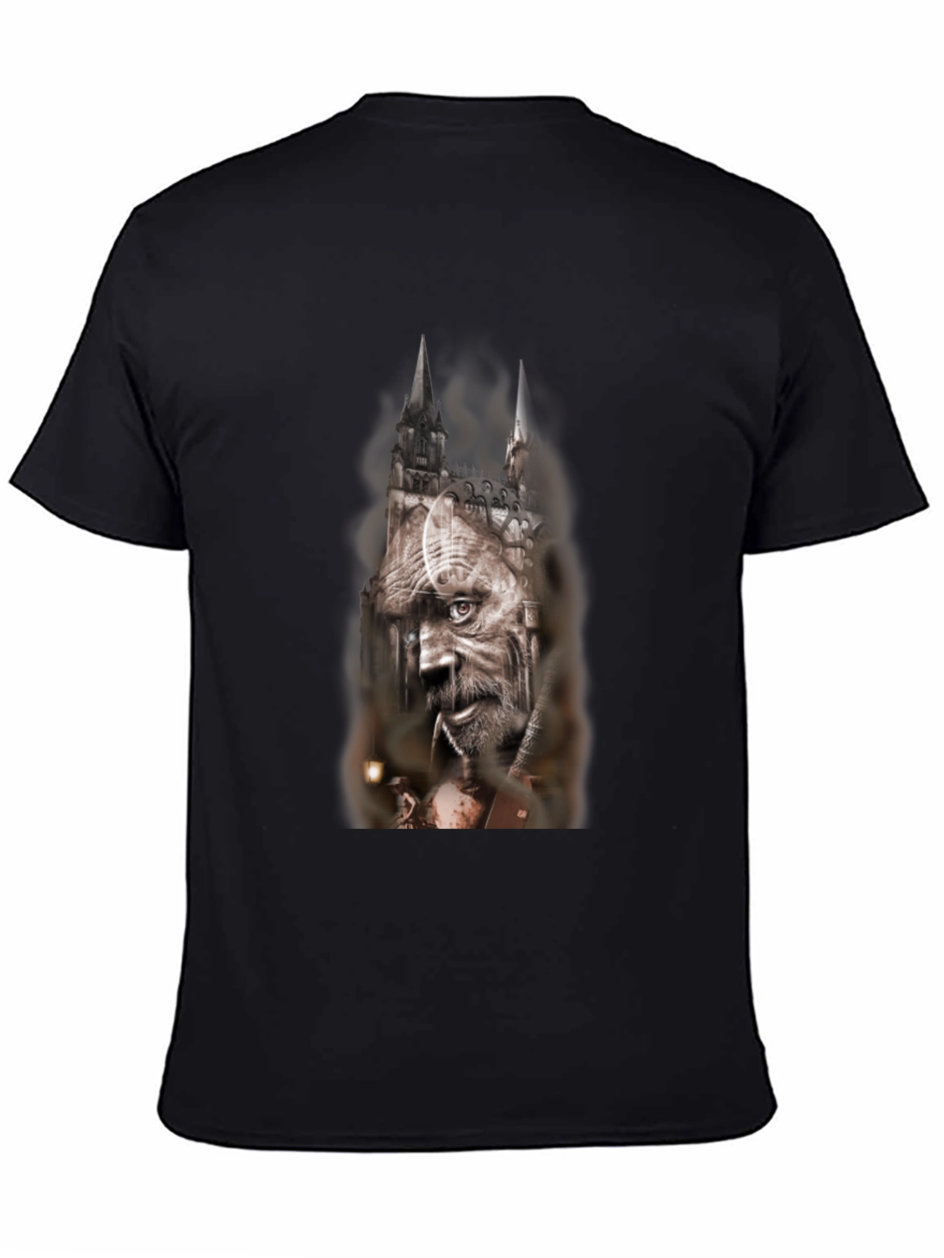 Mystical Man T-Shirt - Gothic Fantasy Tee