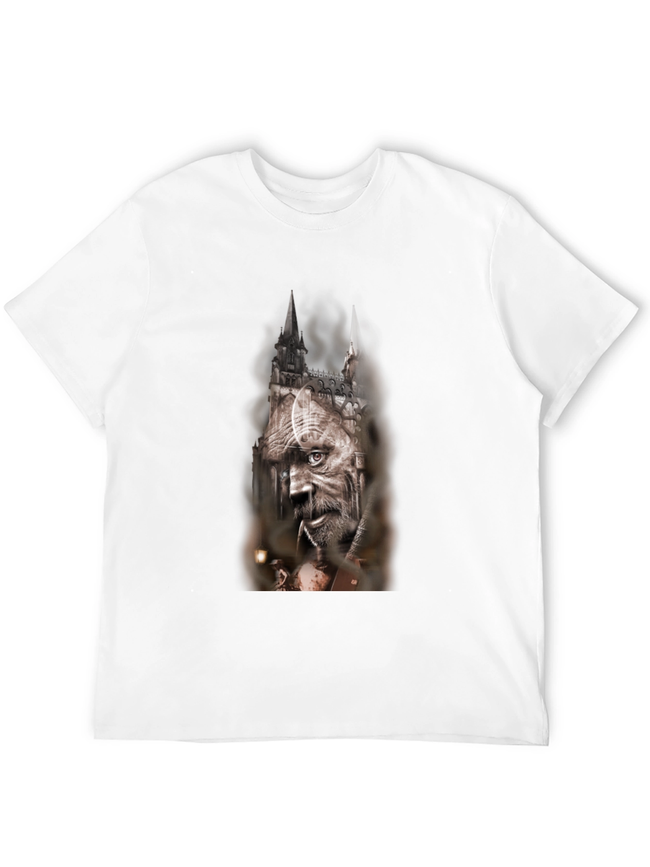 Mystical Man T-Shirt - Gothic Fantasy Tee