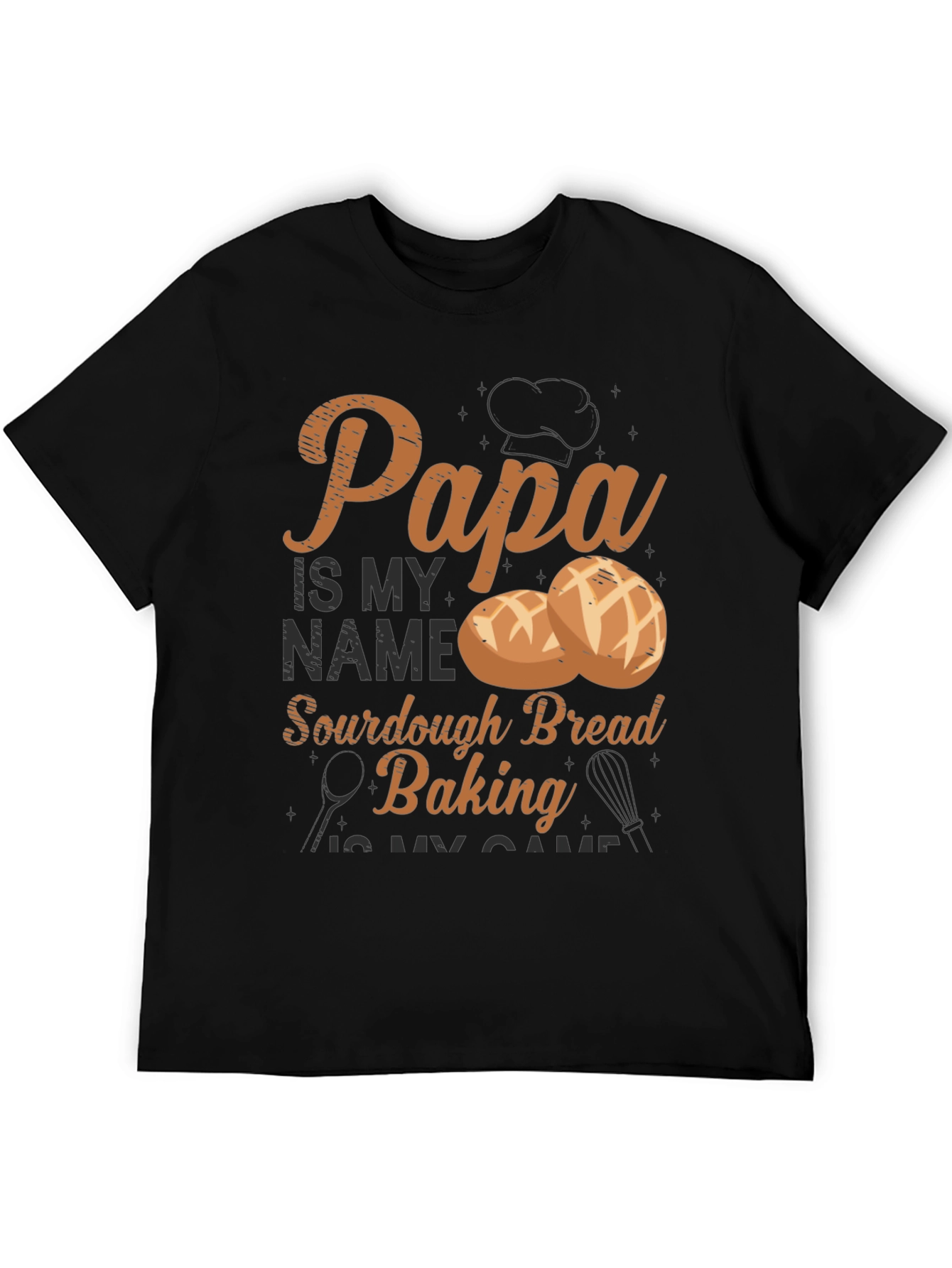 Papa Sourdough Bread Baking T-Shirt